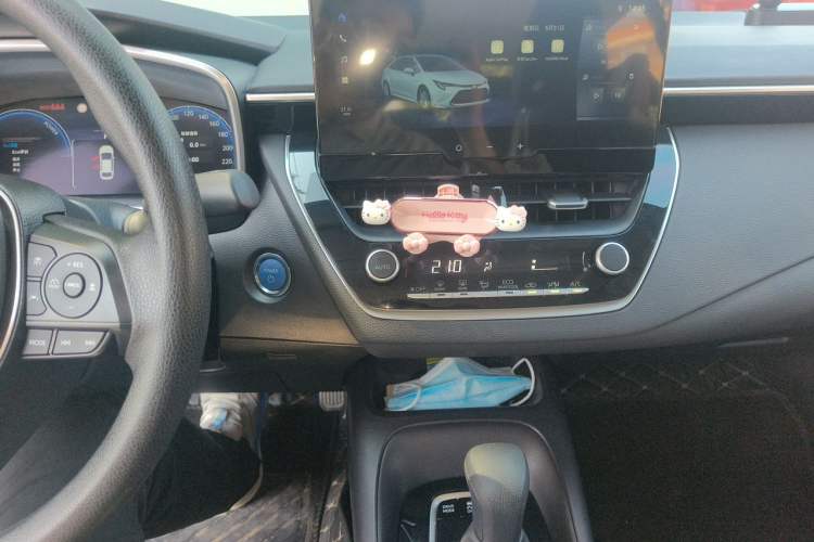Used Toyota Levin 2023 Smart Electric Hybrid Dual-Engine 1.8L Luxury Edition Audio And AC Panel