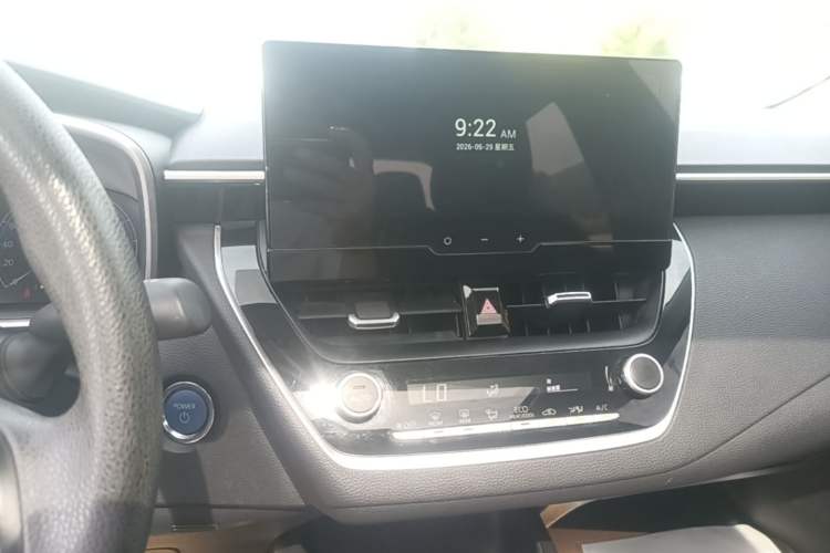Used Toyota Levin 2023 Smart Electric Hybrid Dual-Engine 1.8L Luxury Edition Audio And AC Panel