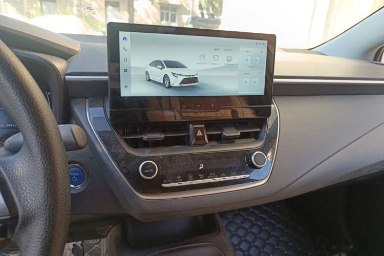 Used Toyota Levin 2023 Smart Electric Hybrid Dual-Engine 1.8L Leading Edition Audio And AC Panel