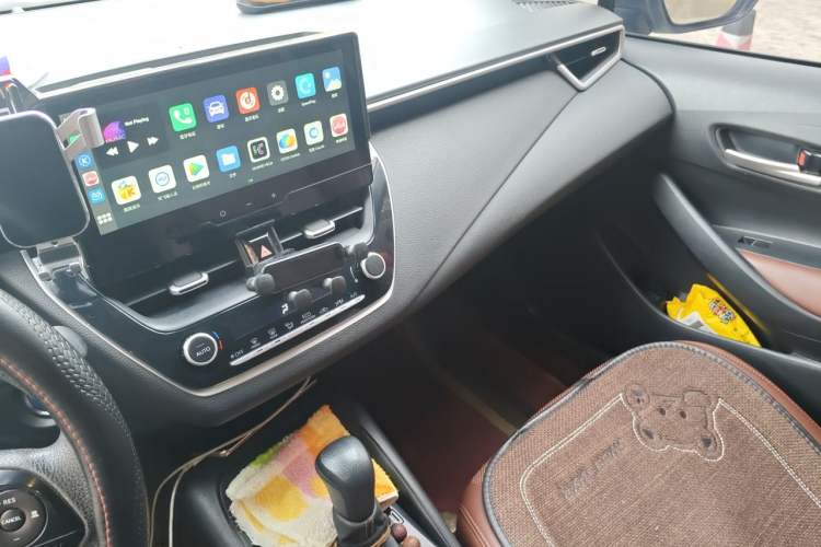 Used Toyota Levin 2023 Smart Electric Hybrid Dual-Engine 1.8L Luxury Edition Audio And AC Panel