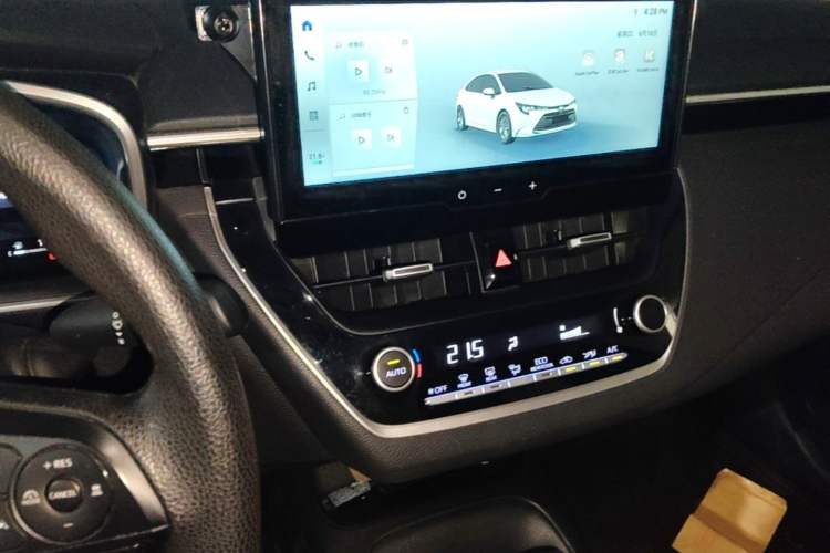 Used Toyota Levin 2023 Smart Electric Hybrid Dual-Engine 1.8L Luxury Edition Audio And AC Panel