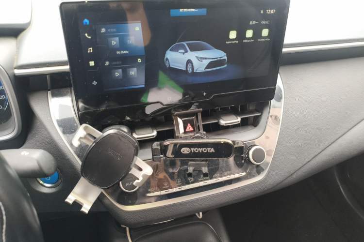 Used Toyota Levin 2023 Smart Electric Hybrid Dual-Engine 1.8L Luxury Edition Audio And AC Panel