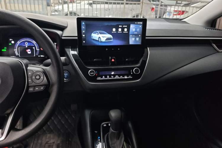 Used Toyota Levin 2023 Smart Electric Hybrid Dual-Engine 1.8L Leading Edition Audio And AC Panel