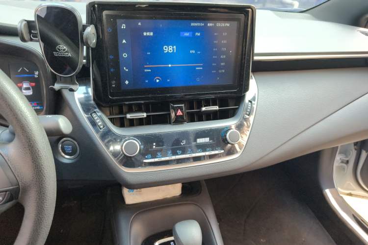Used Toyota Levin 2023 185T CVT Luxury Edition Audio And AC Panel