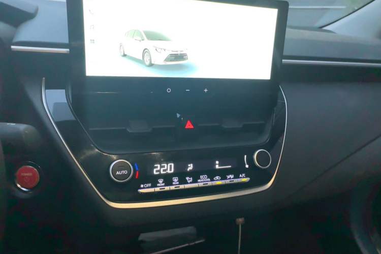 Used Toyota Levin 2023 Smart Electric Hybrid Dual-Engine 1.8L Leading Edition Audio And AC Panel
