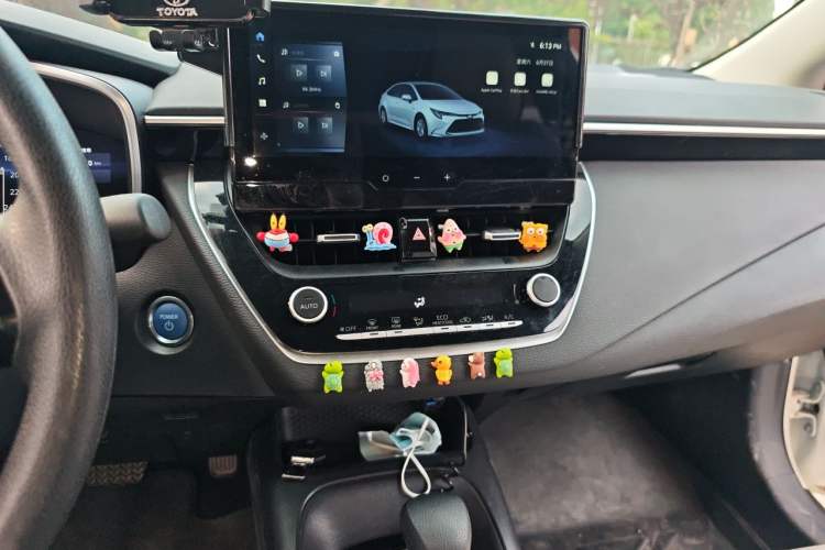 Used Toyota Levin 2023 Smart Electric Hybrid Dual-Engine 1.8L Luxury Edition Audio And AC Panel