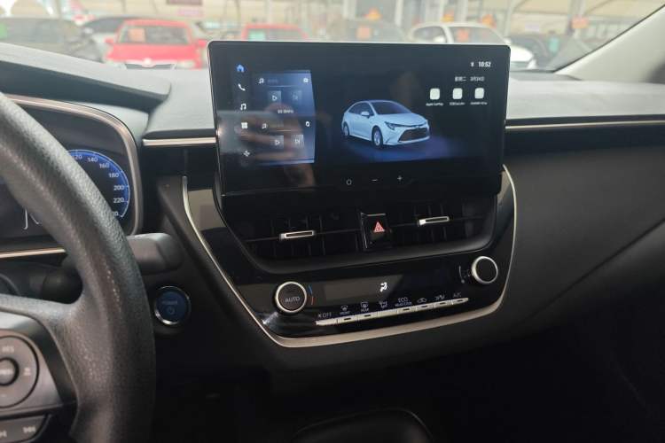 Used Toyota Levin 2023 Smart Electric Hybrid Dual-Engine 1.8L Luxury Edition Audio And AC Panel