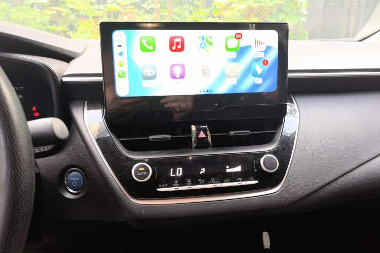 Used Toyota Levin 2023 Smart Electric Hybrid Dual-Engine 1.8L Leading Edition Audio And AC Panel