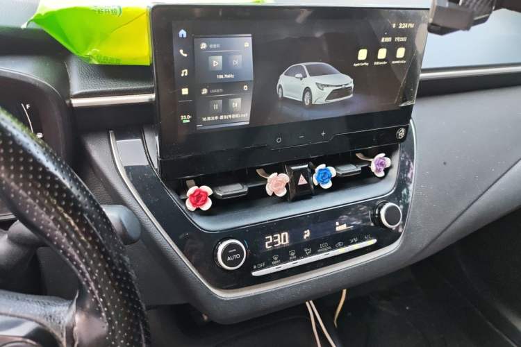 Used Toyota Levin 2023 Smart Electric Hybrid Dual-Engine 1.8L Leading Edition Audio And AC Panel