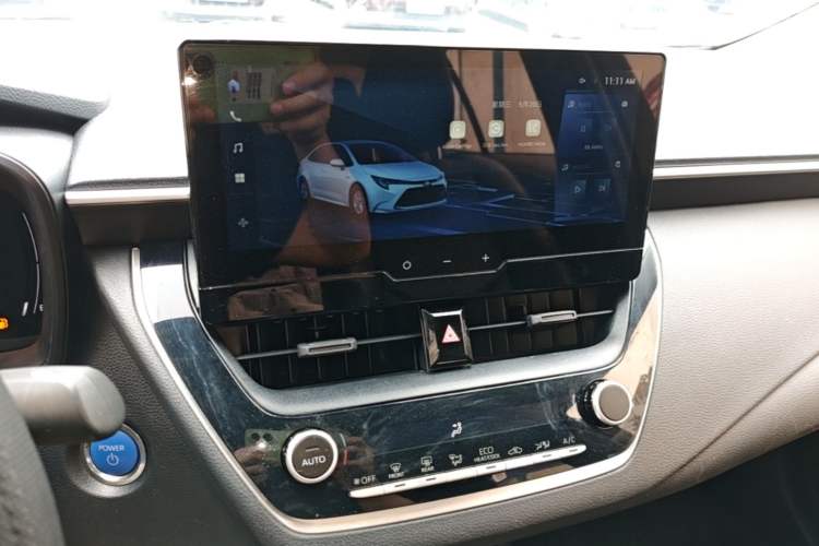 Used Toyota Levin 2023 Smart Electric Hybrid Dual-Engine 1.8L Leading Edition Audio And AC Panel