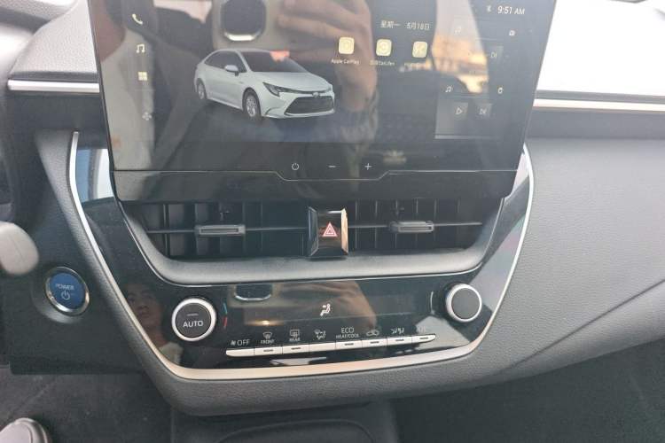 Used Toyota Levin 2023 Smart Electric Hybrid Dual-Engine 1.8L Leading Edition Audio And AC Panel