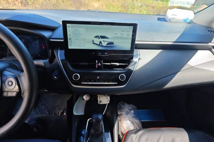Used Toyota Levin 2023 Smart Electric Hybrid Dual-Engine 1.8L Leading Edition Audio And AC Panel