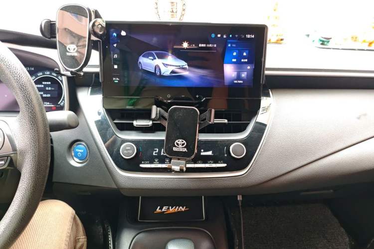 Used Toyota Levin 2023 Smart Electric Hybrid Dual-Engine 1.8L Sport Edition Audio And AC Panel