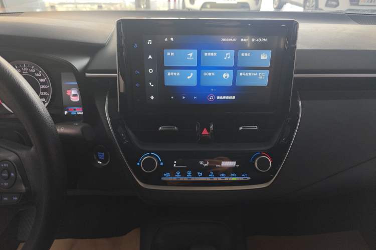 Used Toyota Levin 2023 185T CVT Sport Edition Audio And AC Panel