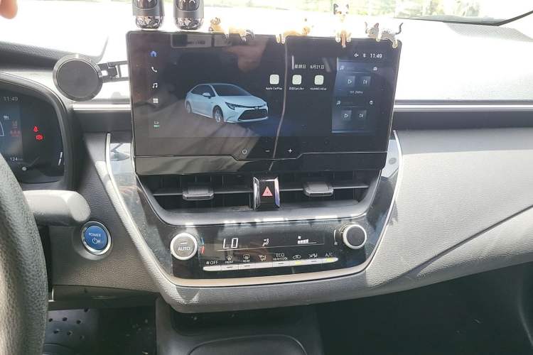 Used Toyota Levin 2023 Smart Electric Hybrid Dual-Engine 1.8L Leading Edition Audio And AC Panel