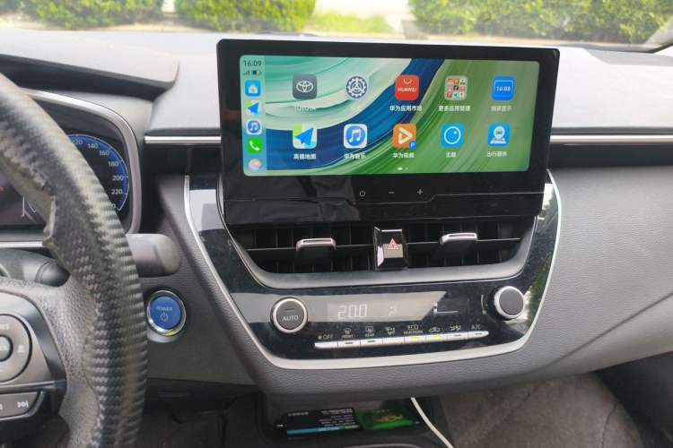 Used Toyota Levin 2023 Smart Electric Hybrid Dual-Engine 1.8L Luxury Edition Audio And AC Panel
