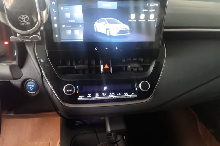 Used Toyota Levin 2023 Smart Electric Hybrid Dual-Engine 1.8L Leading Edition Audio And AC Panel