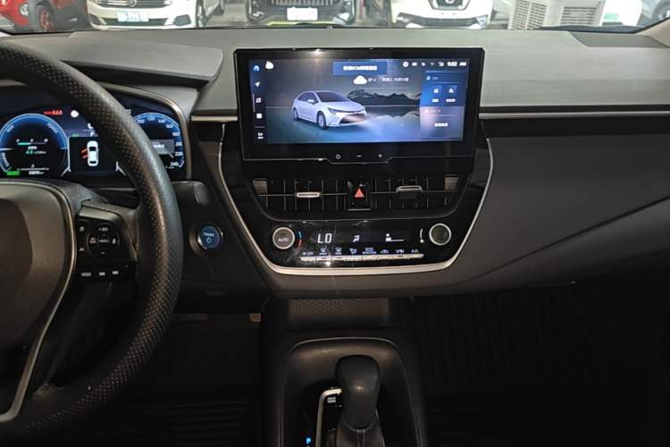 Used Toyota Levin 2023 Smart Electric Hybrid Dual-Engine 1.8L Sport Edition Audio And AC Panel
