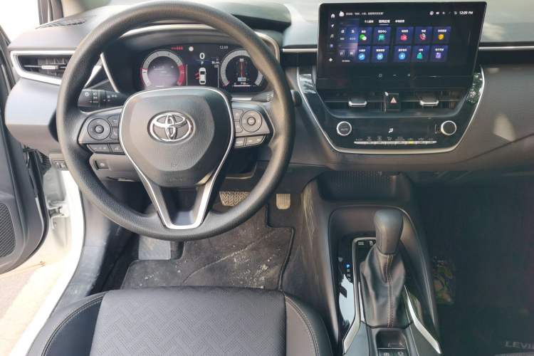 Used Toyota Levin 2023 Smart Electric Hybrid Dual-Engine 1.8L Sport Edition Audio And AC Panel