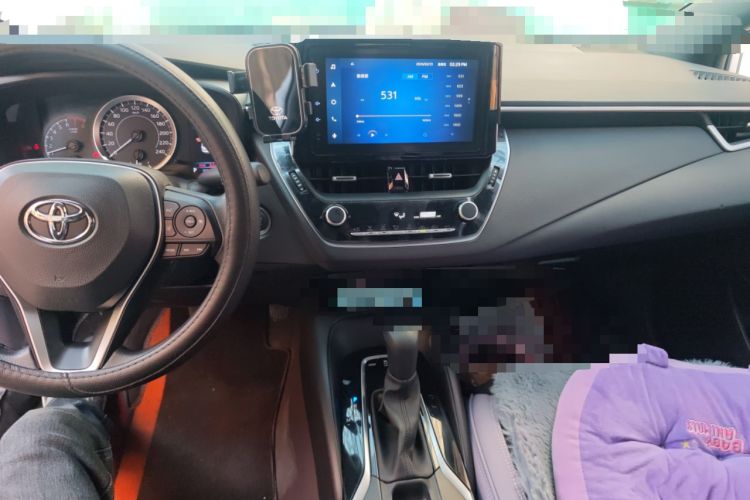 Used Toyota Levin 2023 185T CVT Luxury Edition Audio And AC Panel