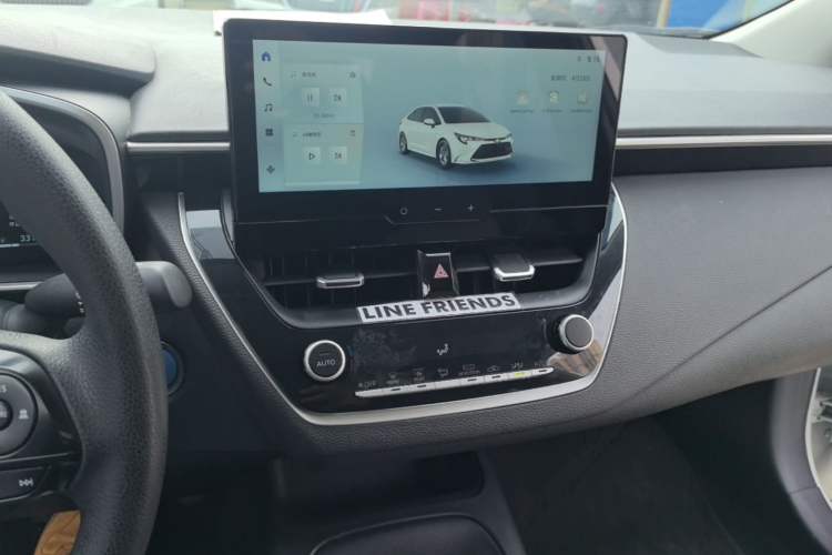 Used Toyota Levin 2023 Smart Electric Hybrid Dual-Engine 1.8L Luxury Edition Audio And AC Panel