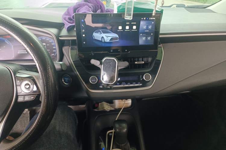 Used Toyota Levin 2023 Smart Electric Hybrid Dual-Engine 1.8L Luxury Edition Audio And AC Panel