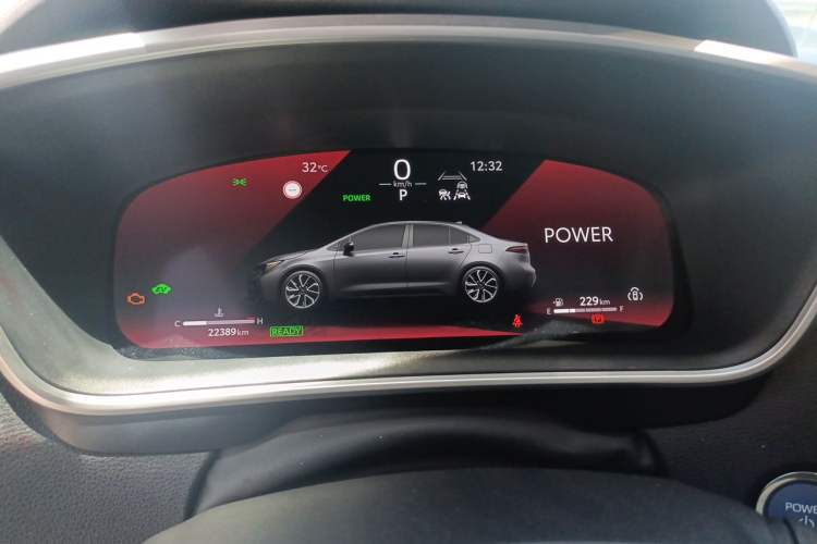 Used Toyota Levin 2023 Smart Electric Hybrid Dual-Engine 1.8L Sport Edition Instrument Cluster
