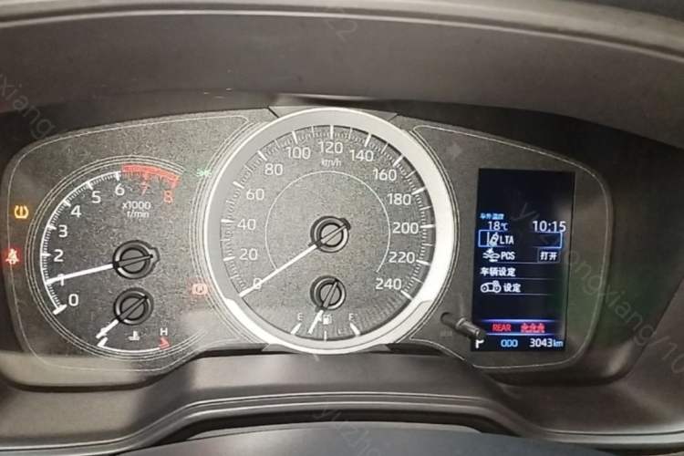 Used Toyota Levin 2023 185T CVT Luxury Edition Instrument Cluster