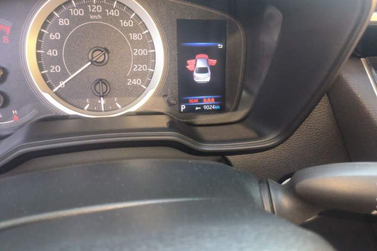 Used Toyota Levin 2023 185T CVT Luxury Edition Odometer Close Up