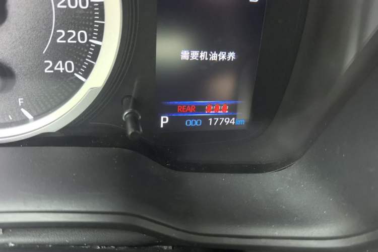 Used Toyota Levin 2023 185T CVT Luxury Edition Odometer Close Up