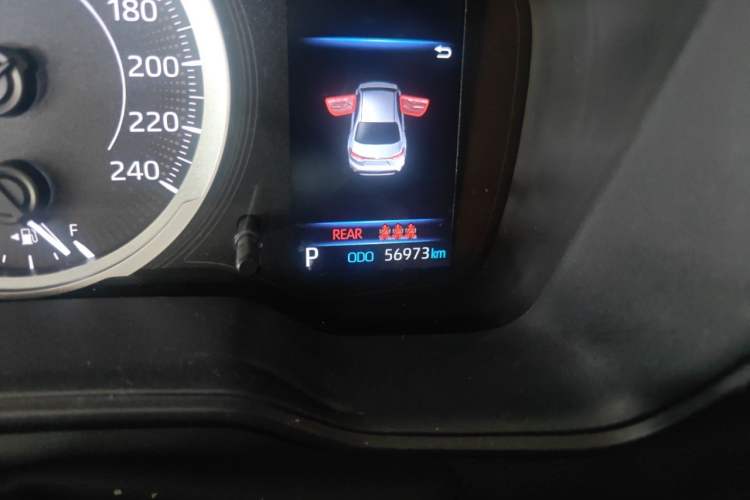 Used Toyota Levin 2023 2.0L Leading Edition Odometer Close Up
