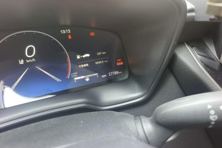 Used Toyota Levin 2023 2.0L Luxury Edition Odometer Close Up