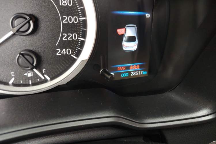 Used Toyota Levin 2023 185T CVT Luxury Edition Odometer Close Up
