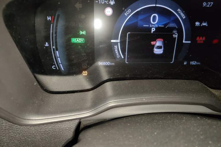 Used Toyota Levin 2023 Smart Electric Hybrid Dual-Engine 1.8L Leading Edition Odometer Close Up