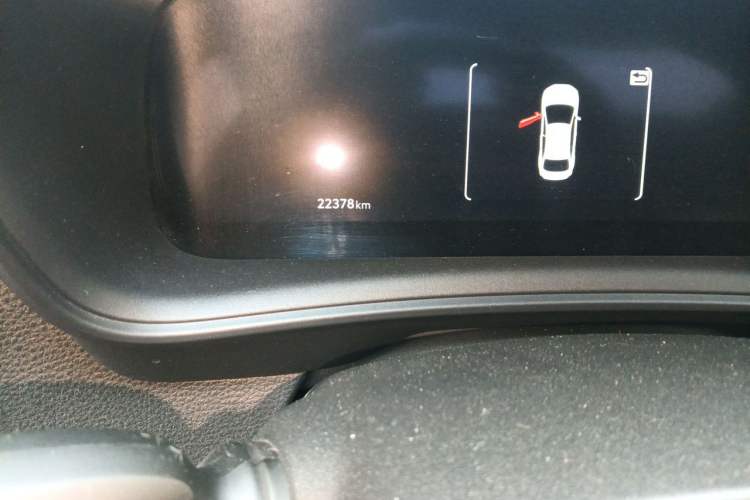 Used Toyota Levin 2023 Revised Version 2.0L Luxury Edition Odometer Close Up