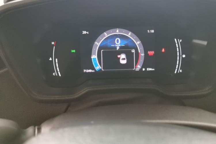Used Toyota Levin 2023 TNGA 1.5L CVT Progressive Edition Odometer Close Up