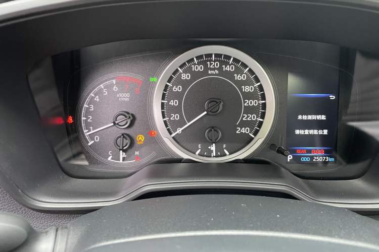 Used Toyota Levin 2023 185T CVT Sport Edition Odometer Close Up