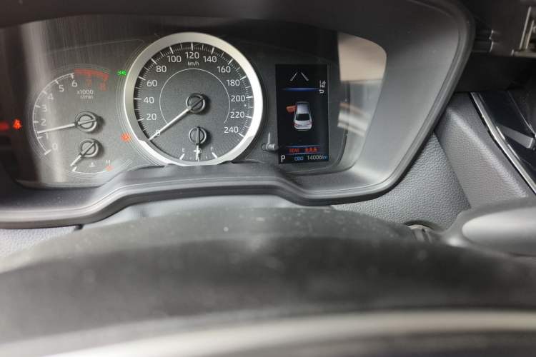 Used Toyota Levin 2023 185T CVT Luxury Edition Odometer Close Up