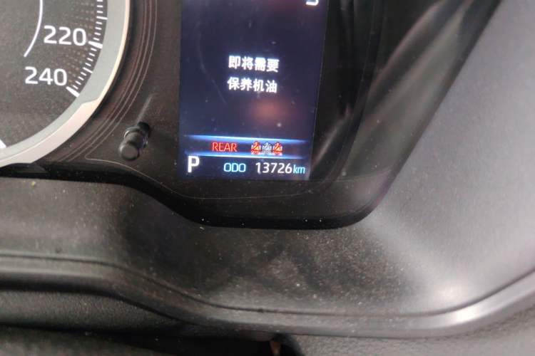 Used Toyota Levin 2023 185T CVT Luxury Edition Odometer Close Up