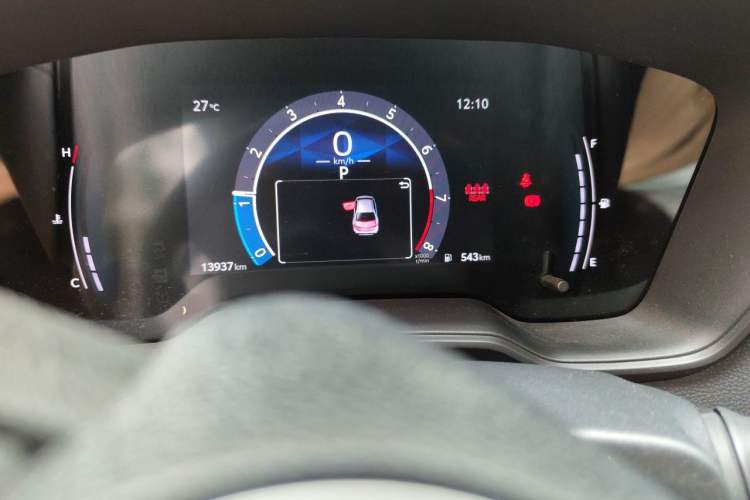 Used Toyota Levin 2023 TNGA 1.5L CVT Progressive Edition Odometer Close Up