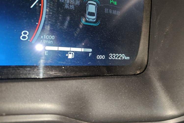 Used Toyota Levin 2023 2.0L Luxury Edition Odometer Close Up