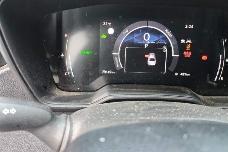 Used Toyota Levin 2023 Smart Electric Hybrid Dual-Engine 1.8L Leading Edition Odometer Close Up