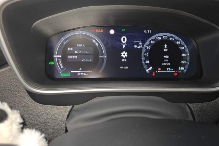 Used Toyota Levin 2023 Smart Electric Hybrid Dual-Engine 1.8L Sport Edition Odometer Close Up