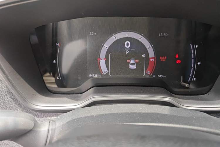 Used Toyota Levin 2023 TNGA 1.5L CVT Leading Edition Odometer Close Up