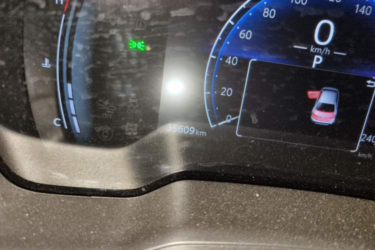 Used Toyota Levin 2023 TNGA 1.5L CVT Progressive Edition Odometer Close Up