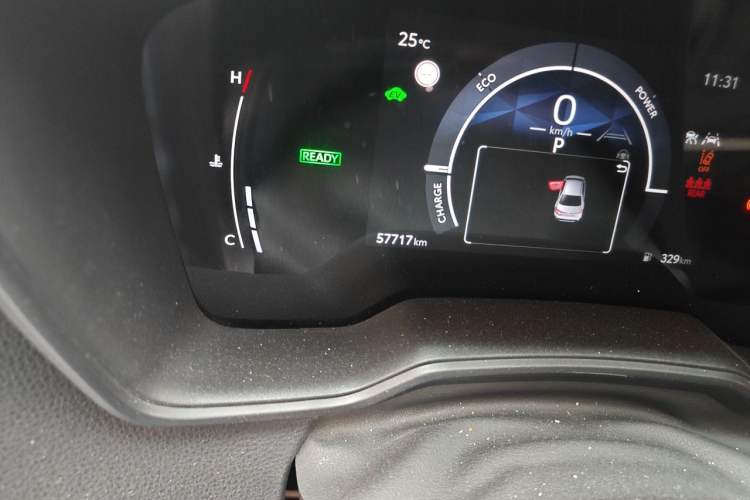 Used Toyota Levin 2023 Smart Electric Hybrid Dual-Engine 1.8L Leading Edition Odometer Close Up