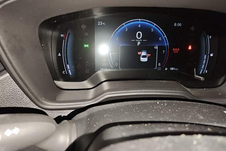Used Toyota Levin 2023 TNGA 1.5L CVT Progressive Edition Odometer Close Up
