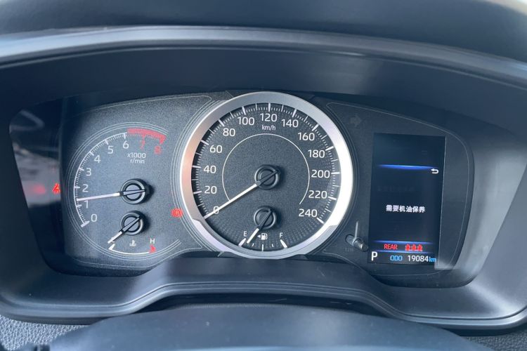 Used Toyota Levin 2023 185T CVT Sport Edition Odometer Close Up