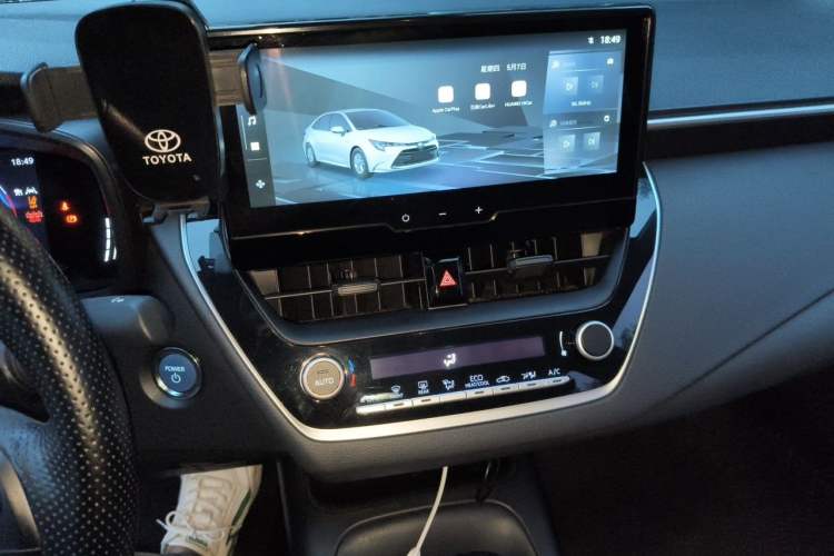 Used Toyota Levin 2024 Smart Electric Hybrid Dual-Engine 1.8L Leading Edition Audio And AC Panel