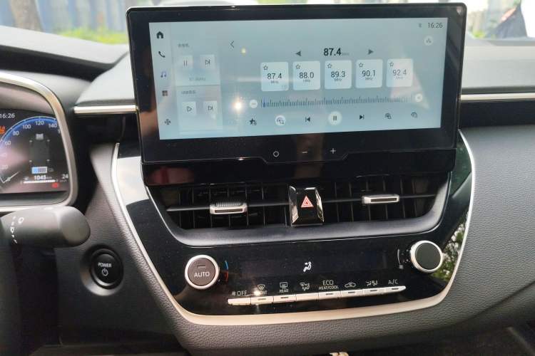 Used Toyota Levin 2024 Smart Electric Hybrid Dual-Engine 1.8L Luxury Edition Audio And AC Panel